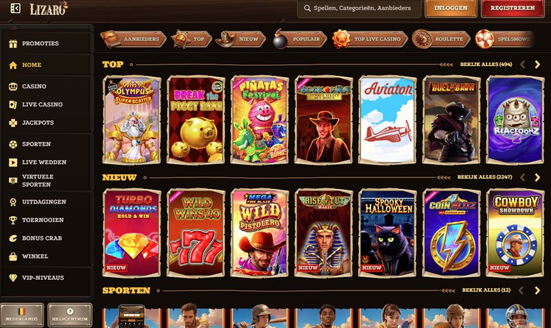 Discover lizaro casino nl